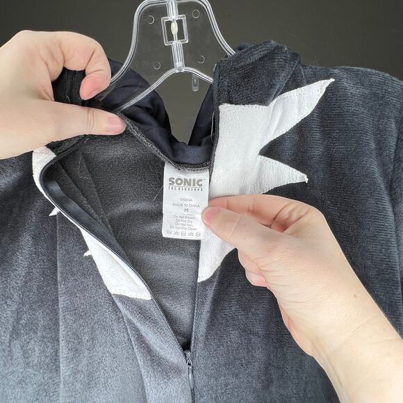 Sonic the Hedgehog Shadow Onesie - Size M - Picture 3 of 4